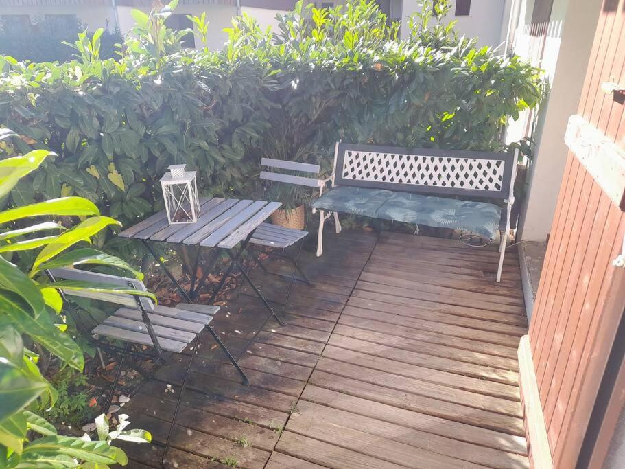 Апартаменты Rez De Jardin / Pieds Des Pistes Бернекс Экстерьер фото