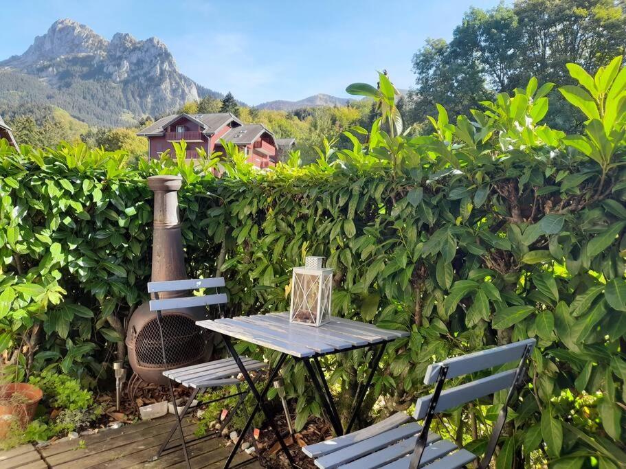 Апартаменты Rez De Jardin / Pieds Des Pistes Бернекс Экстерьер фото
